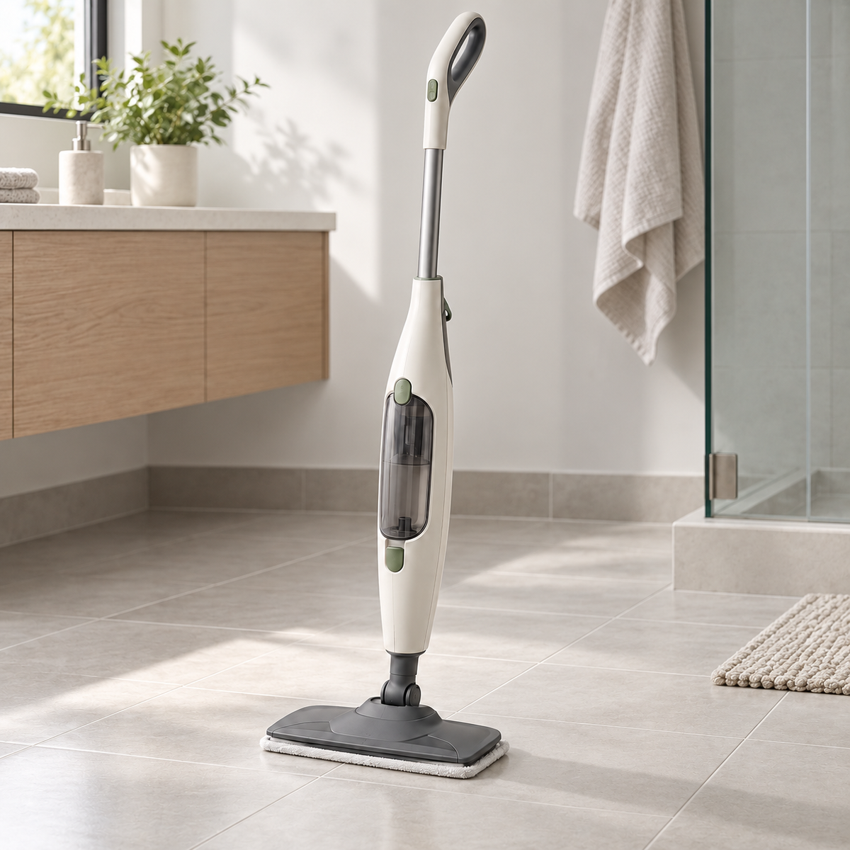 Onda Tile Steam Mop in a home setting
