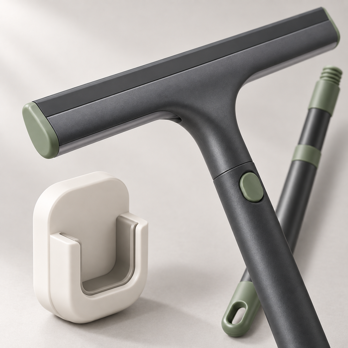 Pavo Glass Squeegee Set close detail